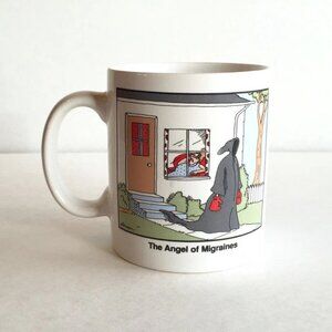 The Far Side Angel of Migraines Coffee Mug by Gary Larson